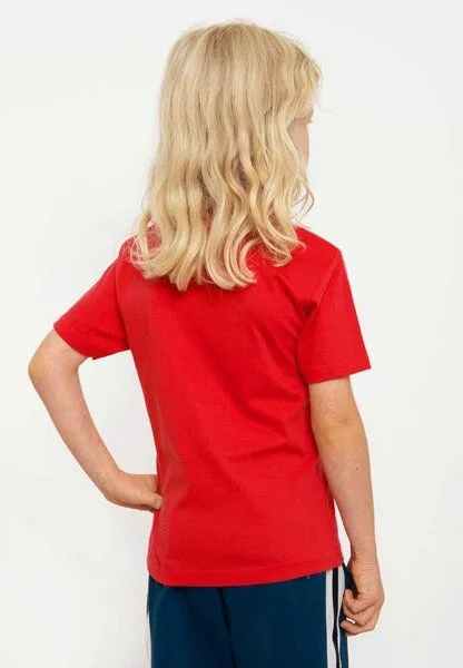 LOGOSH!RT LOGOSH!RT - DC Comics - Flash - Blitz-Logo - Bio T-Shirt Print - Junge & Mädchen, 152, – Produktbild 4 von 4