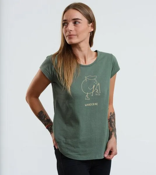 Gary Mash GARY MASH Shirt Asheville Wanderine aus Bio-Baumwolle, Olivgrün, – Produktbild 3 von 4