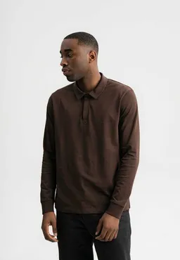 MELA Langarm Polo Shirt DIVIT | von MELA | Fairtrade & GOTS zertifiziert – Produktbild 1 von 1