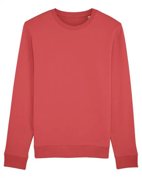 Human Family Human Family Bio Unisex Rundhals-Sweatshirt - "Change your view", Hellrot (rot), – Produktbild 3 von 3