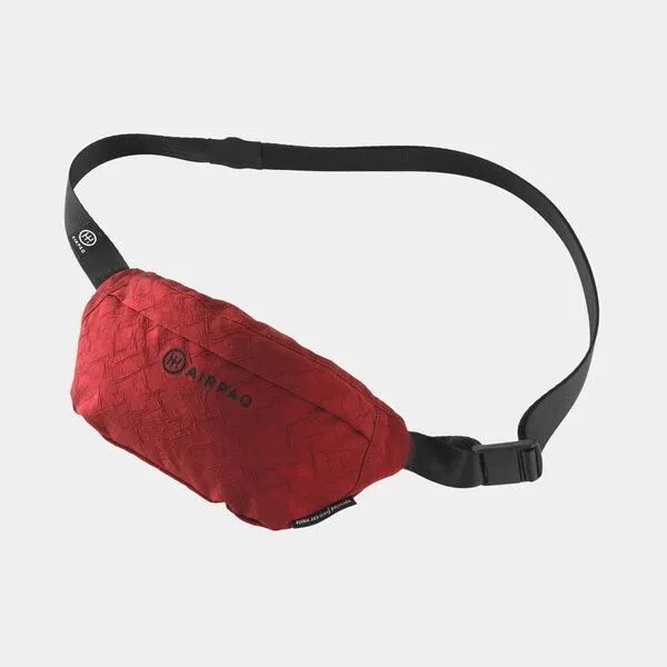 Airpaq Airpaq Bauchtasche aus Autoschrott, Rot, – Produktbild 1 von 4