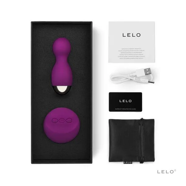 LELO Rotierende und vibrierende Kegel Bälle - LELO HULA Beads, Tiefes rosa, – Produktbild 3 von 4