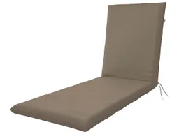 Doppler Auflage "NATURE" für Rollliegen, aus 100% R-PET, 195 x 60 x 6 cm, braun – Produktbild 1 von 1