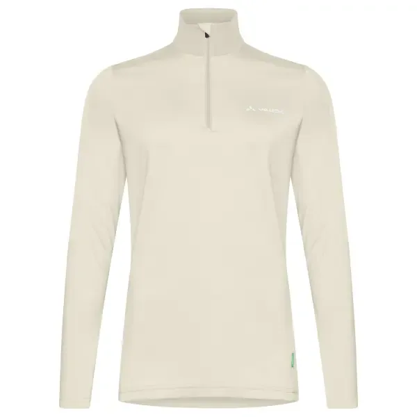 Vaude Frauen-Halfzip-Trainingstop VAUDE Livigno II, Weiß, – Produktbild 1 von 1