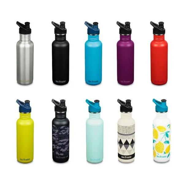 Klean Kanteen Klean Kanteen Classic 800ml Sport Cap, Grüner apfel matt, – Produktbild 2 von 4