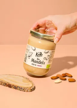 KoRo Weißes Bio Mandelmus | 500 g – Produktbild 1 von 1