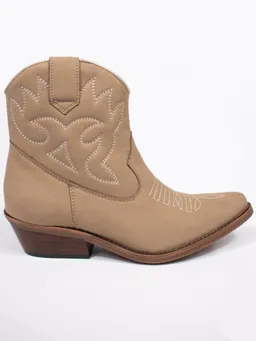 Will's Vegan Store Will's Vegan Store Damen vegan Westernstiefel Niedrig Sand Veganes Wildleder – Produktbild 1 von 1