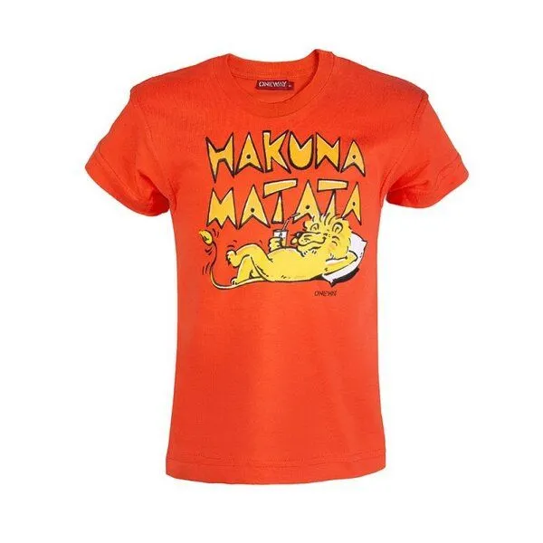 Africulture Africulture Kinder T-Shirt "Hakuna Matata" Fairtrade aus Baumwolle – Produktbild 1 von 1