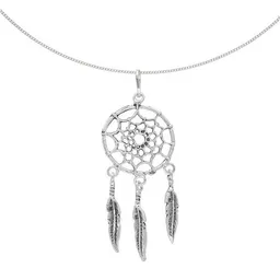 pakilia pakilia Silber Kette Traumfänger Fair-Trade und handmade – Produktbild 1 von 1
