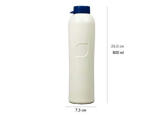 ajaa ajaa! Trinkflasche 0,8l, Blau, – Produktbild 2 von 4