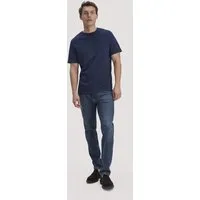 hessnatur hessnatur Jeans MADS Relaxed Tapered aus reinem Bio-Denim, Dark blue washed, – Produktbild 2 von 7