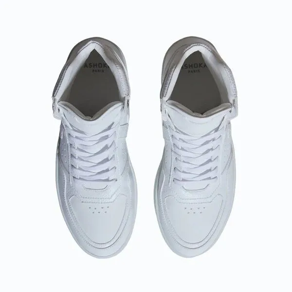 Ashoka Paris Ashoka Paris Mateo High-Top Sneaker Weiß, Biobasiert & Recycelt – Produktbild 4 von 5