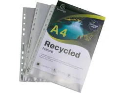 Exacompta 25 Exacompta Prospekthüllen "Forever" Recycling-PP, DIN A4, 120µ, genarbt – Produktbild 1 von 1
