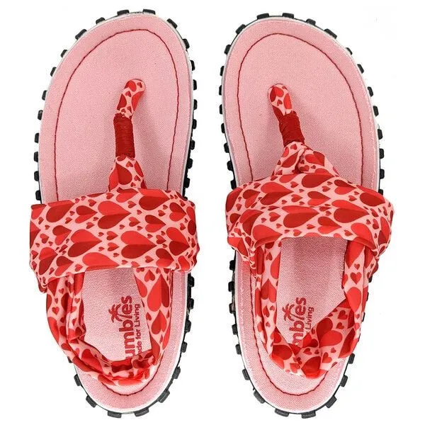 Gumbies Gumbies Slingbacks - Nachhaltige Zehensandalen, Rosa (candy), – Produktbild 1 von 4