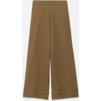 Alchemist Alchemist Damen vegan Hose Moonflower Straps Dunkelkhaki – Produktbild 1 von 1
