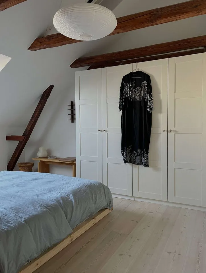 Karup Design Futonbett FSC® Massivholz Futonbett, excl. Matratze, mit Lattenrost, Minimalistisches Design, ein zeitloser Klassiker für moderne Räume, Beige, – Produktbild 6 von 8