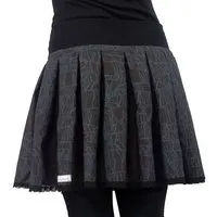 liebewicht liebewicht Rock Faltenrock Rock'On braun gemustert für Mädchen aus Biobaumwolle, Brown, – Produktbild 1 von 1