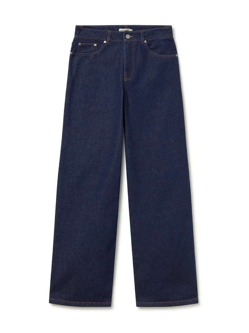 TWOTHIRDS TWOTHIRDS Damen vegan Jeans Gollwitz Blue Denim, Extra dunkelblau, – Produktbild 2 von 2