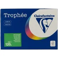 Clairefontaine 250 Blatt Clairfontaine Farbiges Kopierpapier "Trophee" 120 g/m², DIN A4, billiardgrün – Produktbild 1 von 1