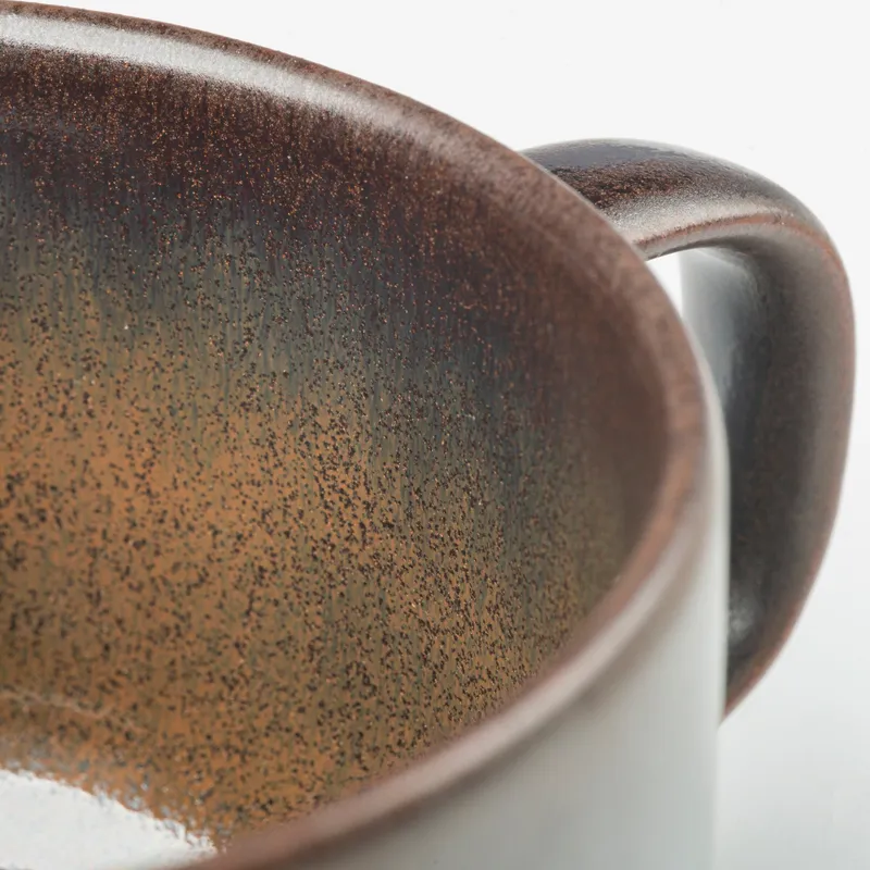 Gipfelstück Gipfelstück Glockenklang Kaffeeobertassen-Set, Steinzeug, Bronze, – Produktbild 3 von 5