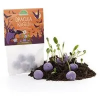 Die Stadtgärtner Die Stadtgärtner 5 Blumenmurmeln im Tütchen "DraculaKugeln" - Geschenk & Giveaway für Halloween – Produktbild 1 von 1