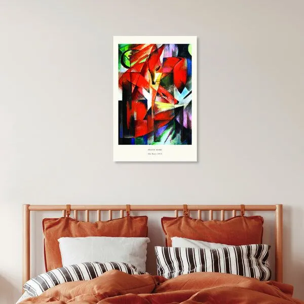 Photocircle Photocircle Poster / Leinwandbild - Franz Marc - Füchse – Produktbild 4 von 4