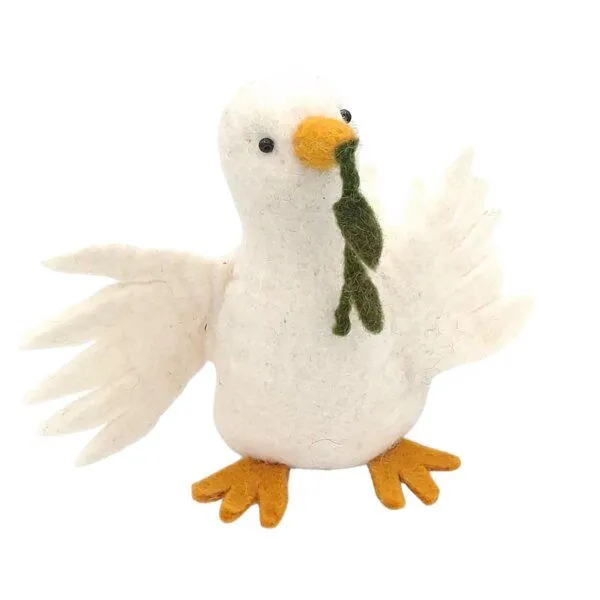 short'n'pietz short'n'pietz Friedenstaube als Filz Eierwärmer – Produktbild 1 von 4