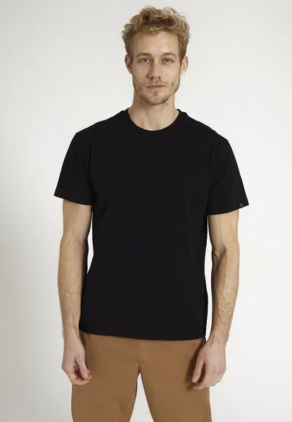 recolution Herren T-Shirt aus Baumwolle - AGAVE - recolution, Schwarz, – Produktbild 1 von 4