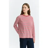 thinking mu Thinking MU Damen vegan T-Shirt Emily Langärmelig Rot Gestreift – Produktbild 1 von 1