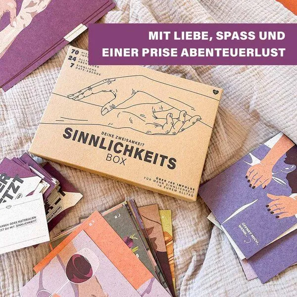 DEINE ZWEISAMKEIT DEINE ZWEISAMKEIT SINNLICHKEITS-BOX | FÜR PAARE – Produktbild 2 von 4