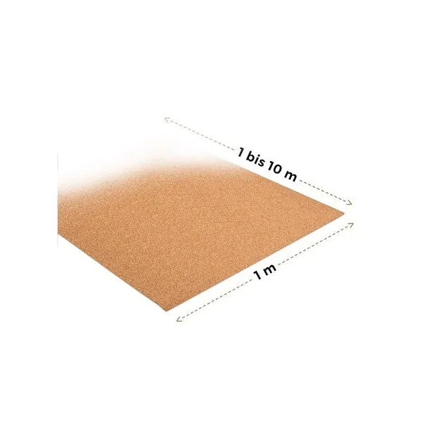 Kork-Deko Kork-Deko Rollenkork Trittschalldämmung 2 mm – Meterware 1 m breit, Preis pro m² – Produktbild 4 von 4