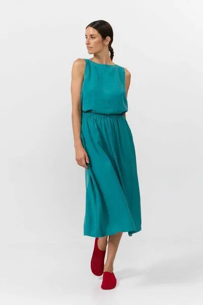 SUITE13LAB Suite13lab Damen-Midirock ADAJA, Teal(blau), – Produktbild 2 von 4