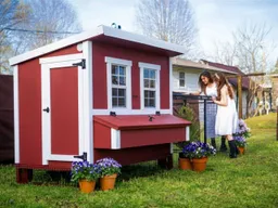 EZ Chicken Home EZ Chicken Home Großer Hühnerstall 2,85m² Rot hergestellt in EU – Produktbild 1 von 1