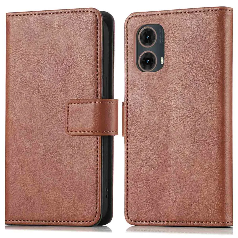 imoshion imoshion Luxuriöse Klapphülle für das Motorola Moto G85, Braun, – Produktbild 1 von 1