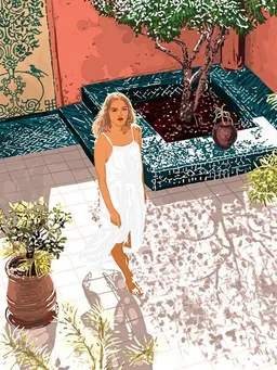 Photocircle Photocircle Poster / Leinwandbild - Soaking up the Sun – Produktbild 1 von 1