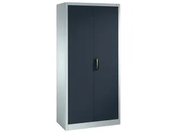 C+P C+P Flügeltürenschrank lichtgrau/Anthrazit (BxTxH) 93x40x195cm – Produktbild 1 von 1