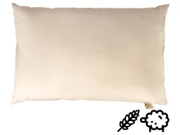 mudis mudis Kopfkissen 40 x 60 cm Dinkelspelz/Schafschurwolle – Produktbild 1 von 1