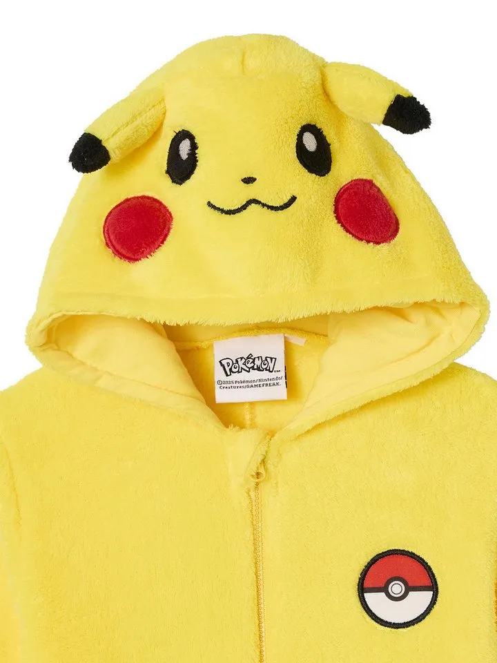Vertbaudet Vertbaudet Schlafanzug Schlafanzug mit Pikachu-Print für Jungen POKEMON, Gelb, – Produktbild 3 von 4