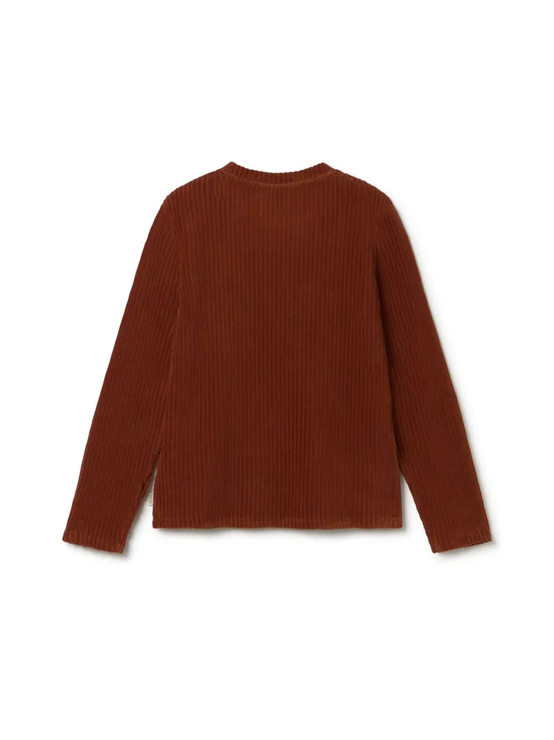 TWOTHIRDS TWOTHIRDS Damen vegan Top Eparses Weinrot, Rot, – Produktbild 2 von 2