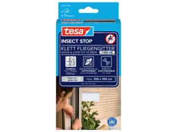 Tesa tesa Fliegengitter "Premium" für Fenster 110 x 110 cm, weiß – Produktbild 1 von 1