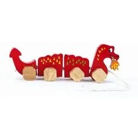 El Puente El Puente Ziehtier "Drache" | Fair Trade & Handmade aus Sri Lanka – Produktbild 1 von 1