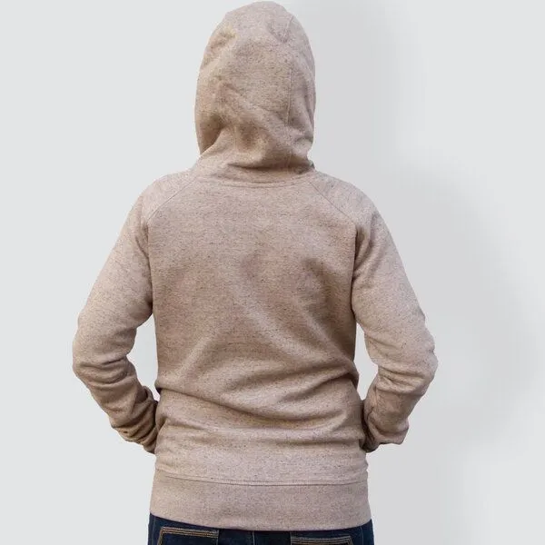 little kiwi little kiwi Damen Hoodie, "Libelle", Sandfarbe – Produktbild 2 von 3