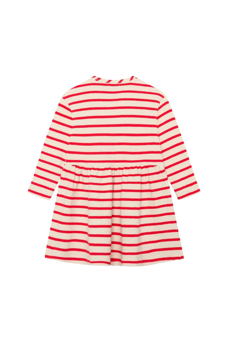 Noppies Kids Kleid stripe, Weiss, – Produktbild 1 von 2