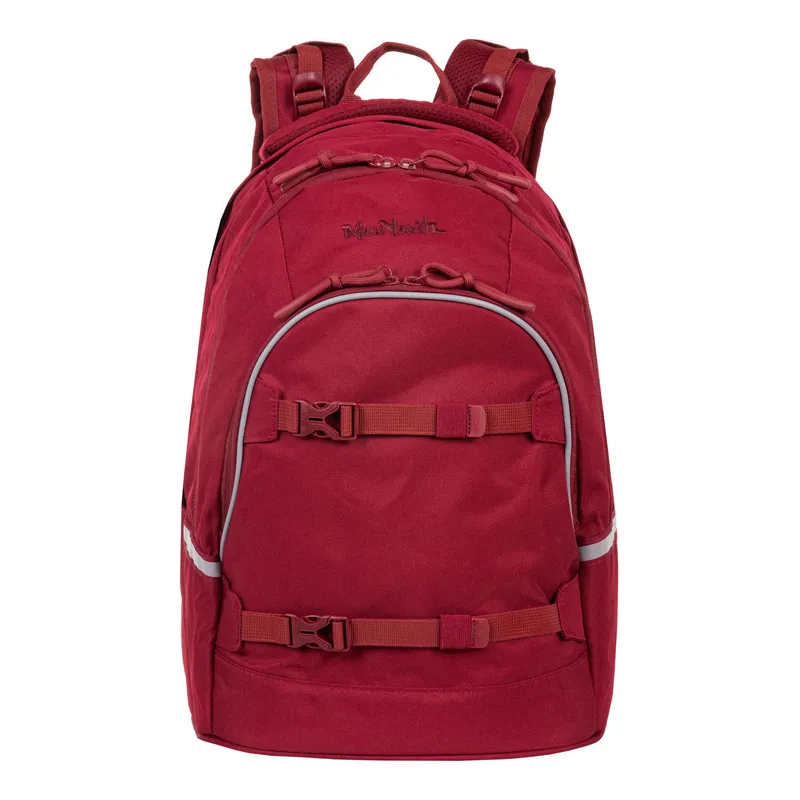 McNeill McNeill MILO Schulrucksack -Kollektion 2025- burgundy, Red, – Produktbild 1 von 1