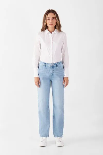 DAWN DAWN Jeans MORNING Straight, Bright blue, – Produktbild 3 von 5