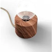 ALMUT von Wildheim ALMUT von Wildheim Tischleuchte Walnuss Holz angesagte Pastelltöne skandinavisches Design, Walnuss natur, – Produktbild 1 von 1