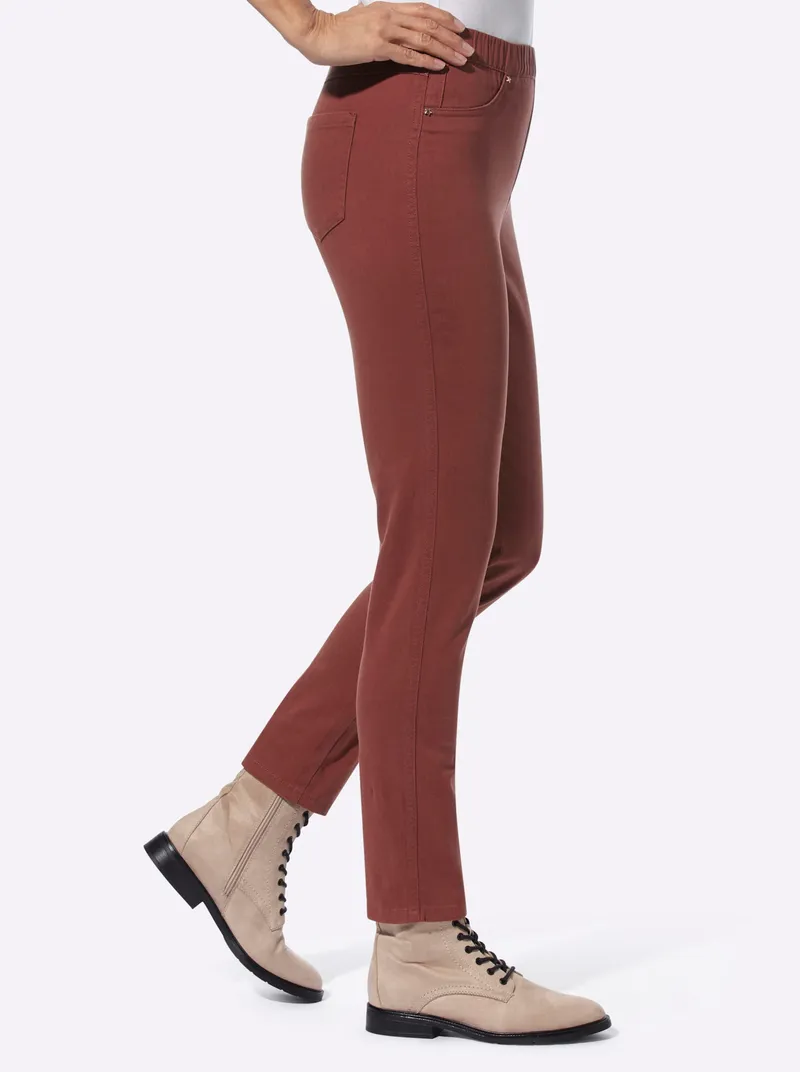 Witt Schlupfhose rotbraun, Rotbraun, – Produktbild 1 von 3