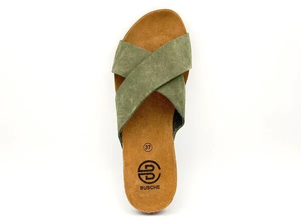Busche Busche Tropez Sandale, Kaki, – Produktbild 3 von 4