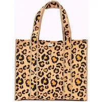 KIKOONI KIKOONI handgefertigter XL Shopper, Leo love, – Produktbild 1 von 1