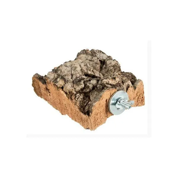 Kork-Deko Kork-Deko Pickstein für Vögel aus Naturkork-Rinde – Produktbild 1 von 7